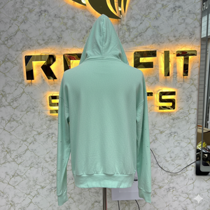 เสื้อฮู้ดซิปออนิกซ์ ซุปเปอร์สตาร์ สีเงินเมทัลลิก ยูนิเซ็กส์ สตรีทแวร์ ทรงโอเวอร์ไซส์ ความยาวปกติ ผ้าถักโพลีเอสเตอร์ - Product Image 3
