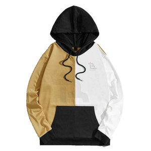 Servicio OEM, Sudadera con Capucha Casual para Hombre, 100% Algodón, Forro Polar, Transpirable, Secado Rápido, Personalizable, Ligera, Color Sólido - Product Image 1