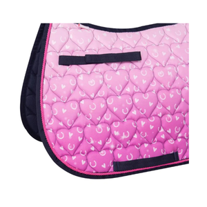 Best Selling Custom Made Classic English Dressage Horse Saddle Pad Custom Wholesale Equestrian <b>Equipment</b> - Product Image 2