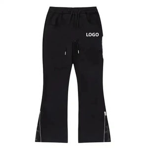 Survêtements zippés personnalisables pour hommes, coupe oversize à épaules tombantes, style streetwear, en molleton 100% coton, pour tenue décontractée - Product Image 6