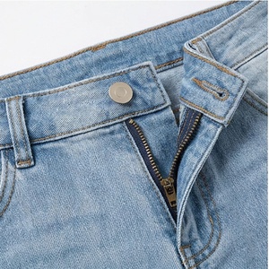 Breathable Hot Selling Women Denim Flared Trousers Anti-wrinkle Affordable Rate Light <b>Weight</b> Premium Ladies Fashion Jeans - Product Image 4