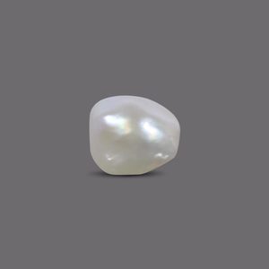 Perlas Sueltas Imitación Perla Basra de 2.58 Quilates, Color Blanco Rosado, Forma de Arroz y Patata, con Orificio Personalizado - Product Image 1