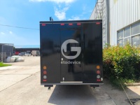 Remolque de Comida Negro Personalizado Etodevice de 18 pies para Australia - Cocina Móvil Totalmente Equipada