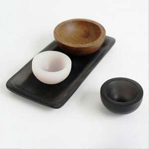 Tina Frey Cuencos cónicos de resina blanca Cuenco de resina en línea al mejor precio Tamaño de producto personalizado Hecho EN LA India - Product Image 3