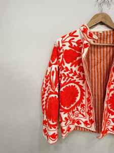 Handmade Suzani <b>Jacket</b>, Embroidered <b>Jacket</b>, Winter <b>Jacket</b>, <b>Hippie</b> Short <b>Jacket</b>, Velvet Short Boho <b>Jacket</b> Oversized <b>Jacket</b> - Product Image 2