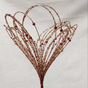 Elegant Modern Metal Wire Beaded <b>Picks</b> Handmade Tree Shape Eco-Friendly Customized Color Multi Color Light Bulbs <b>Christmas</b> Decor - Product Image 1