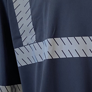 เสื้อยืดผู้ชายสะท้อนแสงแขนยาวเสื้อทำงานโพลีเอสเตอร์100% ความปลอดภัยมองเห็นได้ชัดเจน - Product Image 3