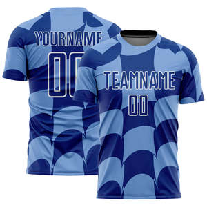 เสื้อฟุตบอลแบบสั่งตัดพิเศษสำหรับการฝึกซ้อมและการแข่งขัน น้ำหนักเบา ระบายอากาศได้ดี ผ้ากีฬาซับเหงื่อ สีสั่งทำได้ 100% - Product Image 1