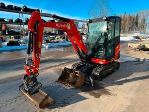 Mini excavatrice Digger Kubota Kubota KX 027-4 2 tonnes d'ensacheuse hydraulique Kubota KX 027-4 machines de terrassement - Product Image 5