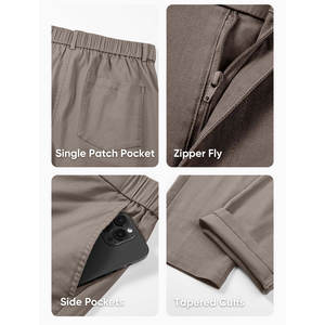 Pantalon chino de style unique pour homme, produit sur mesure, respirant, séchage rapide, pantalon chino pour homme, personnalisation de votre propre logo, pantalon chino - Product Image 4