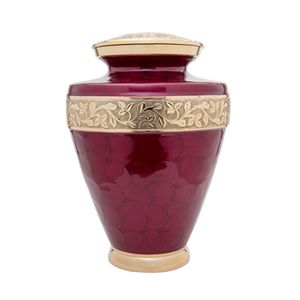 Urna de cremación de latón de estilo americano hecha a mano de la mejor calidad, suministros funerarios para adultos para cenizas humanas, urnas de fundición al por mayor - Product Image 4