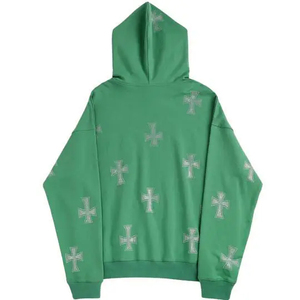 เสื้อฮู้ดผู้ชายผ้าโพลีเอสเตอร์ผ้าฝ้ายน้ำหนักเบามีให้เลือกทุกขนาด - Product Image 2