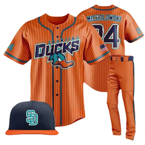 Maillots de baseball personnalisés pour hommes, vêtements de sport tendance, haute qualité, 100% polyester respirant, ensembles imprimés par sublimation - Product Image 1