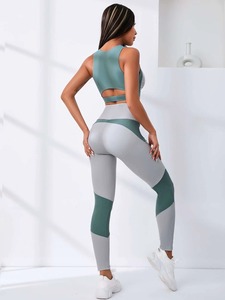 Women's High Waist Seamless Casual Summer Breathable Cotton Bamboo Fiber Solid Color <b>Leggings</b> for Fitness Workout - Product Image 3