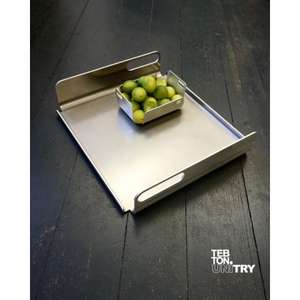 Plateau de service mat au design de qualité supérieure d'une seule pièce avec qualité et matériau extra premium pour les articles ménagers plats et les restaurants - Product Image 2