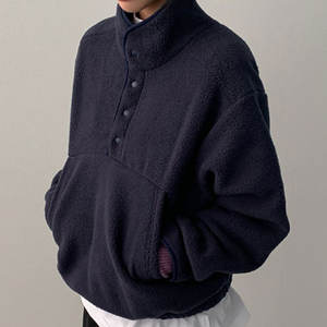 Sudadera con capucha de lana al aire libre invierno cálido senderismo Camping chaqueta Unisex suéter térmico personalizado OEM ODM al por mayor - Product Image 3