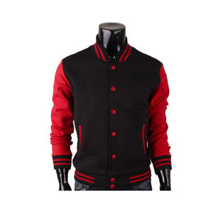 Chaqueta Bomber Varsity de Lana de Invierno, Estilo Universitario, Deportiva, Cortavientos, con Bordado Personalizado para Hombre - Product Image 6