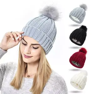 Ribbed Knit Beanies for <b>Men</b> and Women | Fashionable Winter <b>Wool</b> <b>Hats</b> for Outdoor Comfort and Streetwear Warmth - Product Image 3