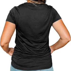 Lovely Modern Fit Womens <b>Tshirt</b> Created For Relaxed Comfort With Refined Appearance And Stylish Daily Fashion Presence - Product Image 2