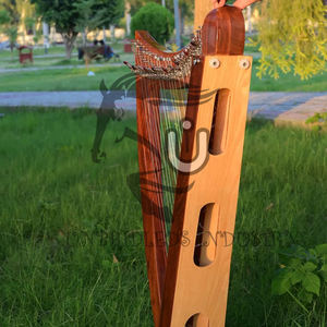 Harpe irlandaise à 26 cordes, vente en gros, design personnalisé, en bois de palissandre, qualité supérieure, instrument de musique OEM/ODM UNBRIDLEDS - Product Image 4