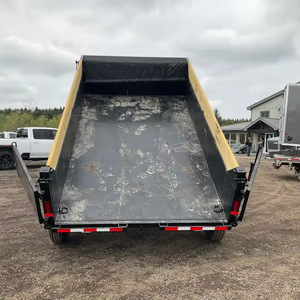 Clean New & Used Heavy Duty Dump <b>Farm</b> <b>Trailer</b> 83X12 7 TON Dump <b>Trailers</b> High Productivity hydraulic dump <b>trailer</b> - Product Image 1