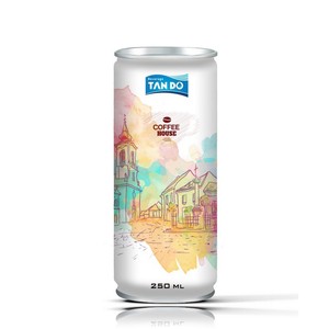 Café negro 250ml 330ml 24 latas Fabricante de Vietnam Muestra gratis-Color de embalaje de diseño gratis - Product Image 3