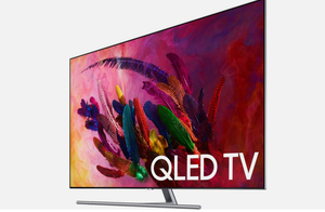 Free Shipping on 75 Inch Class 4K 2160P Ultra HD Smart QLED HDR TV with Black Cabinet 1300Hz Refresh Rate and for New - Product Image 2