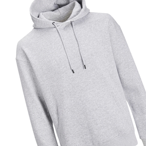 Sudadera con capucha gris claro para hombres y mujeres, Unisex sudadera de lana de algodón, sudadera suave con capucha, logotipo personalizado, ropa de calle OEM de invierno, oferta - Product Image 6