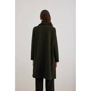 Cardigan à col châle en cachemire et laine pour l'automne et l'hiver, style décontracté - Product Image 5