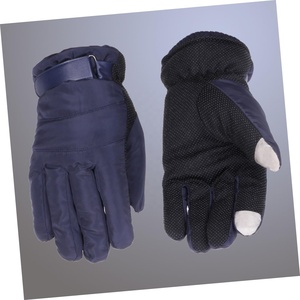 Guantes de esquí de invierno personalizados unisex algodón/poliéster/Spandex pantalla táctil cálida transpirable duradero bolsillo con cremallera nuevos deportes de invierno - Product Image 3