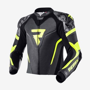 เสื้อแจ็กเก็ตมอเตอร์ไซค์สำหรับผู้ชายได้รับการรับรองจาก CE สำหรับขับขี่รถจักรยานยนต์แบบเจาะรูทุกขนาดและหลายสี - Product Image 1