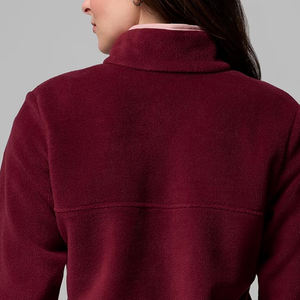 Sweat-shirt tendance pour femmes pour les acheteurs en gros Vêtements décontractés à prix avantageux Logo personnalisé Manches longues Col boutonné Style streetwear - Product Image 5