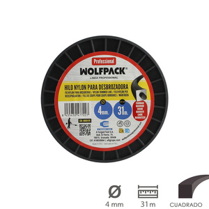 Filo di Nylon Quadrato Professionale O/ 4,0 mm. Bobina da 31 metri - Product Image 3