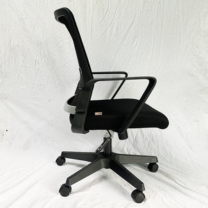 Chaise de bureau pivotante moderne Java DX02 HOGVP146, chaise de direction ergonomique avec dossier en maille multicolore, fabriquée en fer, aluminium et nylon - Product Image 3