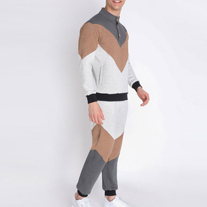 2024ชุดติดตามผู้ชายผ้าฝ้าย100% แขนยาวระบายอากาศได้ดีไซส์ใหญ่พิเศษ - Product Image 3