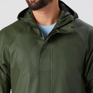 Pakistán fabricación gran oferta chaqueta impermeable personalizada hombres chaqueta impermeable nuevo diseño hombres chaqueta impermeable - Product Image 4