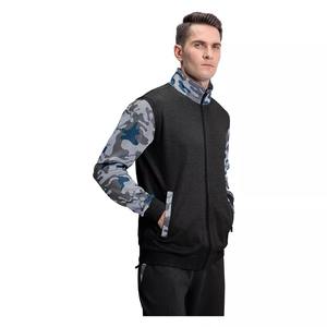 Prêt à Expédier Survêtement à Fermeture Éclair en Polyester 100% de Haute Qualité pour Hommes Ensembles de Sport d'Hiver avec Logo Personnalisé - Product Image 4