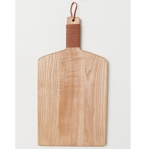 Nouvelle planche à découper en bois d'acacia et de mangue ronde pratique avec poignée planches à découper en bois - Product Image 6