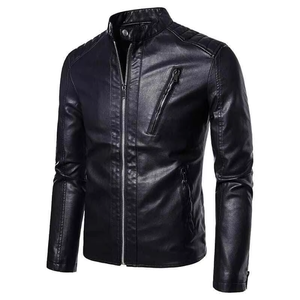 Vestes pour hommes à la mode, vente en gros, qualité bon marché, cuir de mouton de première qualité, tendance, collection d'hiver, veste pour hommes - Product Image 5