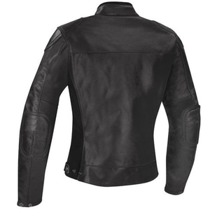 <b>Men</b> Genuine Leather Jacket <b>Black</b> Waterproof Windproof Winter Motorcycle Riding Outerwear Custom Racing Model Cotton Lining 2026 - Product Image 2