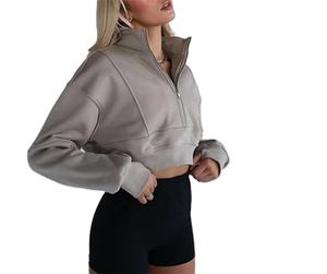 Manteau d'hiver décontracté personnalisé du fabricant OEM pour les femmes surdimensionné épais coton polaire impression 3D bouffante à capuche non tissé à l'avant - Product Image 3