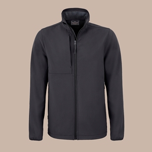Meilleures ventes, veste softshell haute performance avec logo personnalisé, veste d'extérieur à capuche et fermeture éclair, veste softshell pour hommes - Product Image 3