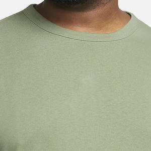 Camiseta de algodón transpirable para hombre, ropa de tejido absorbente de sudor, personalizada - Product Image 6