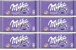 Chocolate Sólido con Nueces Milka (Austria) 100g, Chocolate Blanco con Sabor a Swirl, 100% Chocolate, Venta al Por Mayor - Product Image 5