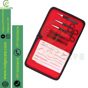 Kit de suture de pratique en acier inoxydable de qualité supérieure Vente en gros de puissance manuelle de style unique pour la formation des étudiants en médecine vétérinaire - Product Image 3
