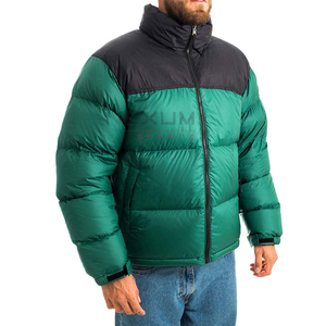 Veste d'hiver pour hommes avec logo personnalisé Nouvelle mode Vestes bouffantes épaisses et coupe-vent Veste en duvet personnalisée de meilleure qualité - Product Image 1