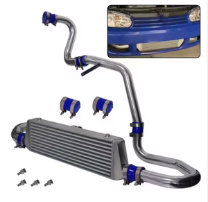 Radiateur Turbo de Haute Qualité JSY pour V*M Jetta Golf 98-05 <span class=keywords><strong>Intercooler</strong></span> en Aluminium avec Accessoires Kits d'<span class=keywords><strong>Intercooler</strong></span> Radiateur d'Air - Product Image 4