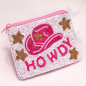 Portefeuille de pochette à monnaie perlée à la mode accessoire unique - Product Image 6