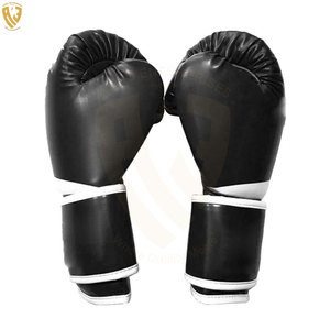 Guantes de boxeo de cuero PU brillantes y duraderos de alta calidad logotipo personalizado 8oz 10oz 12oz 14 Oz para entrenamiento de artes marciales - Product Image 3