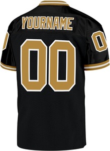 Écologique 100% Polyester Sublimation Imprimé Rayé Protection UV Demi Manches Adulte Football Américain - Product Image 6